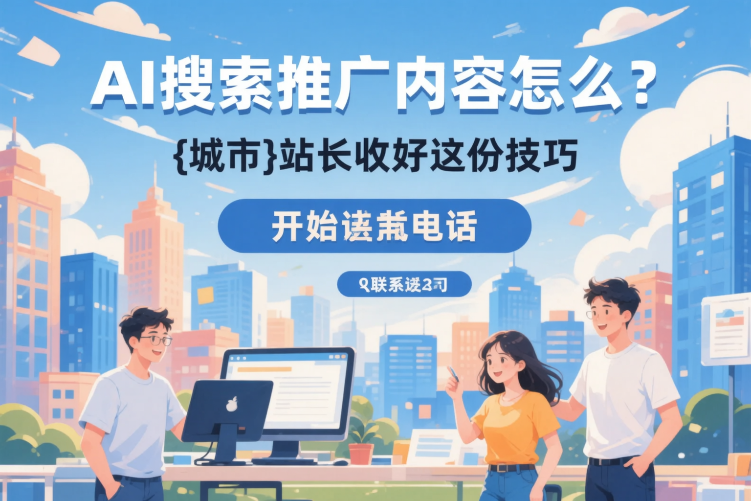 AI搜索推广内容怎么写？福州站长收好这份技巧