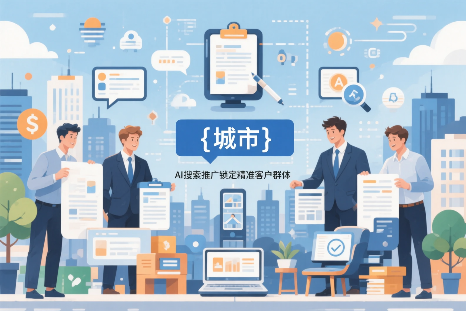 福州公司如何用AI搜索推广锁定精准客户群体