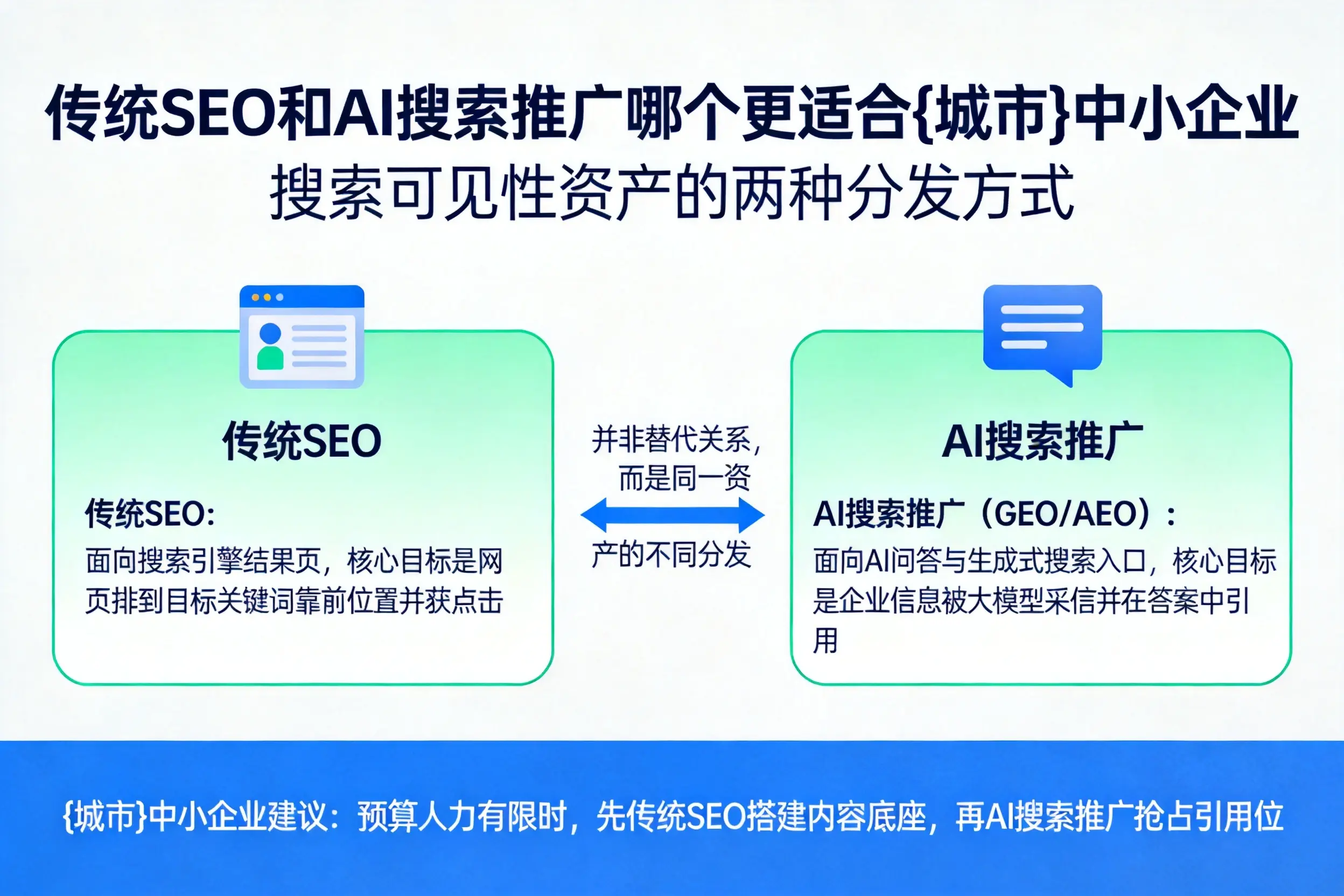 传统SEO和AI搜索推广哪个更适合福州中小企业