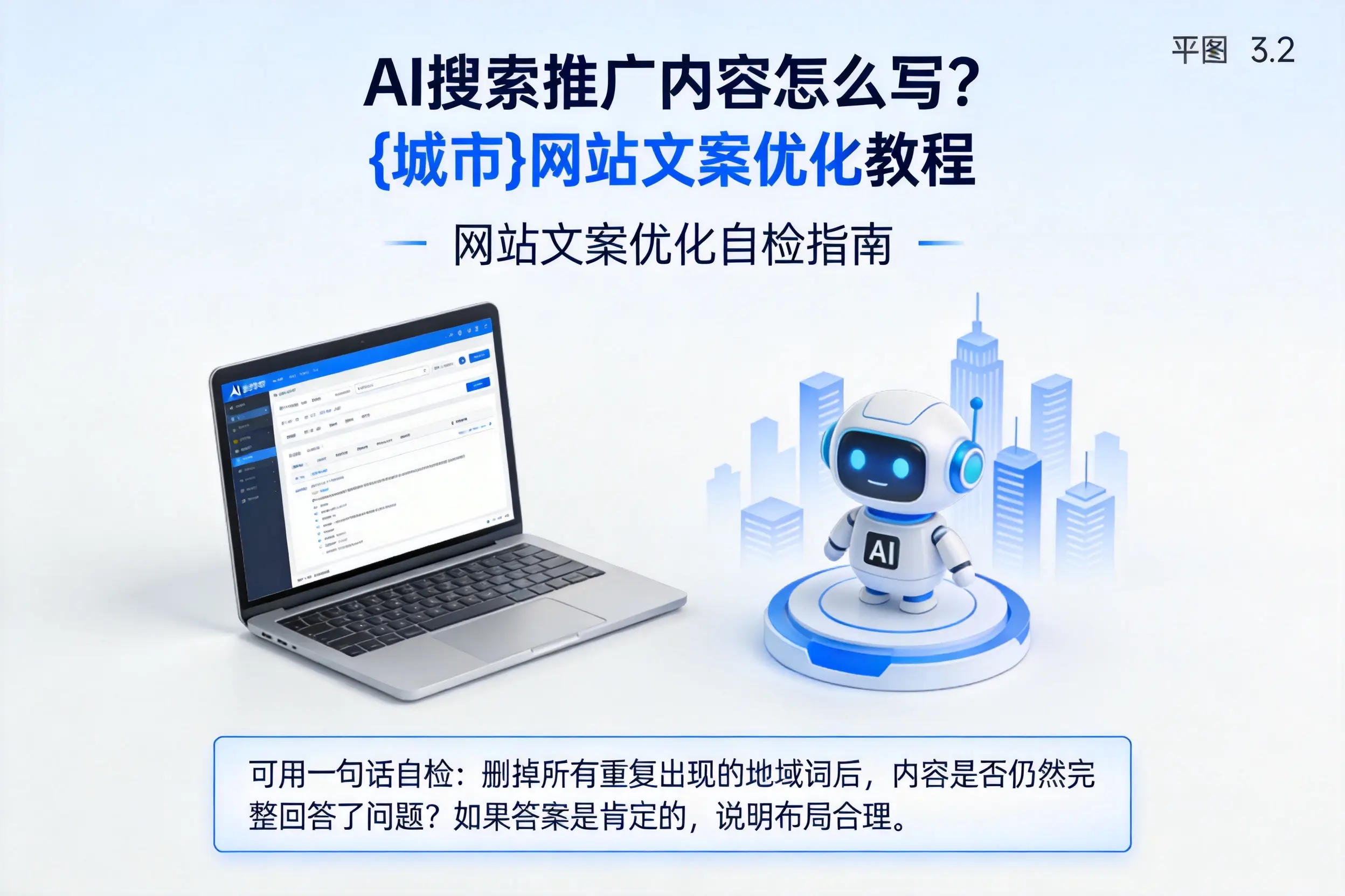 AI搜索推广内容怎么写？福州网站文案优化教程