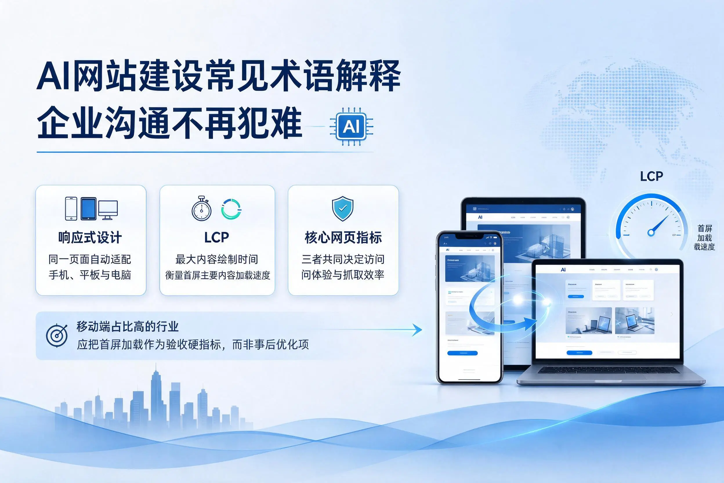 AI网站建设常见术语解释，福州企业沟通不再犯难